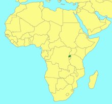 Afromevesia birungana_map