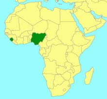 Euryophion variegatus_map